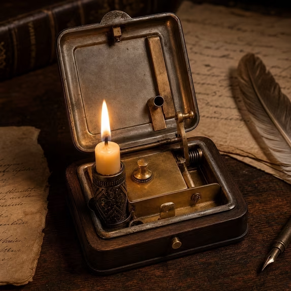 🕯️Victorian Flame™ Mechanical Candle Box⚙️