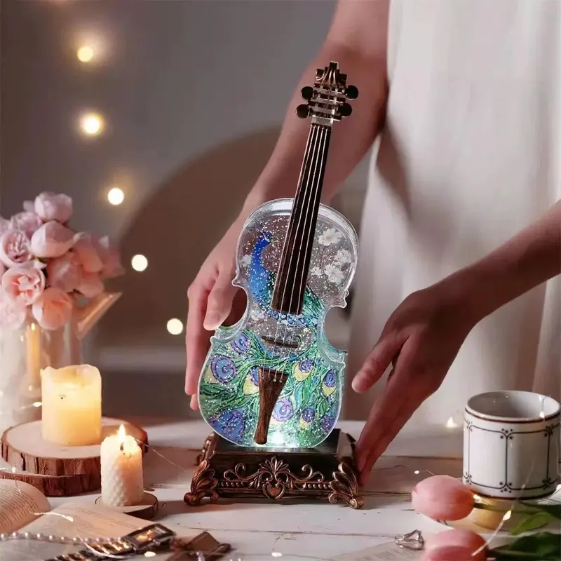 Melody Violin™ Crystal Music Lamp