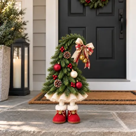 🔥 LAST DAY 49% OFF! ✨ Ditch the Boring Gifts! This Storybook Elf Tree Will Steal Her Heart 👢