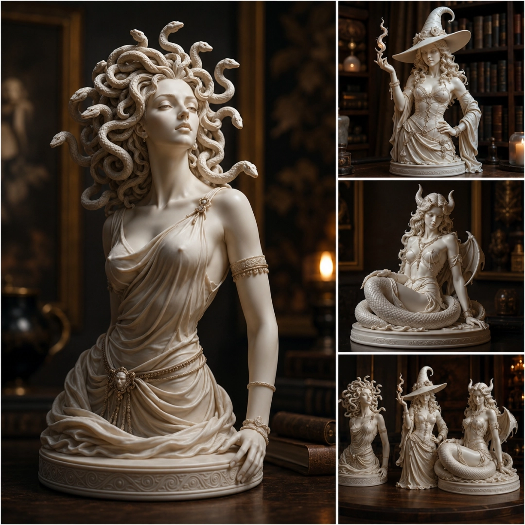 The Goddess of No — A Bold Statue With Attitude