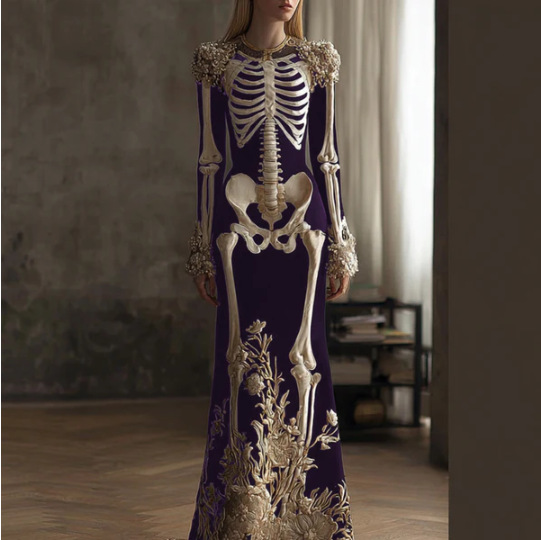 Midnight Rose Gothic Velvet Dress™