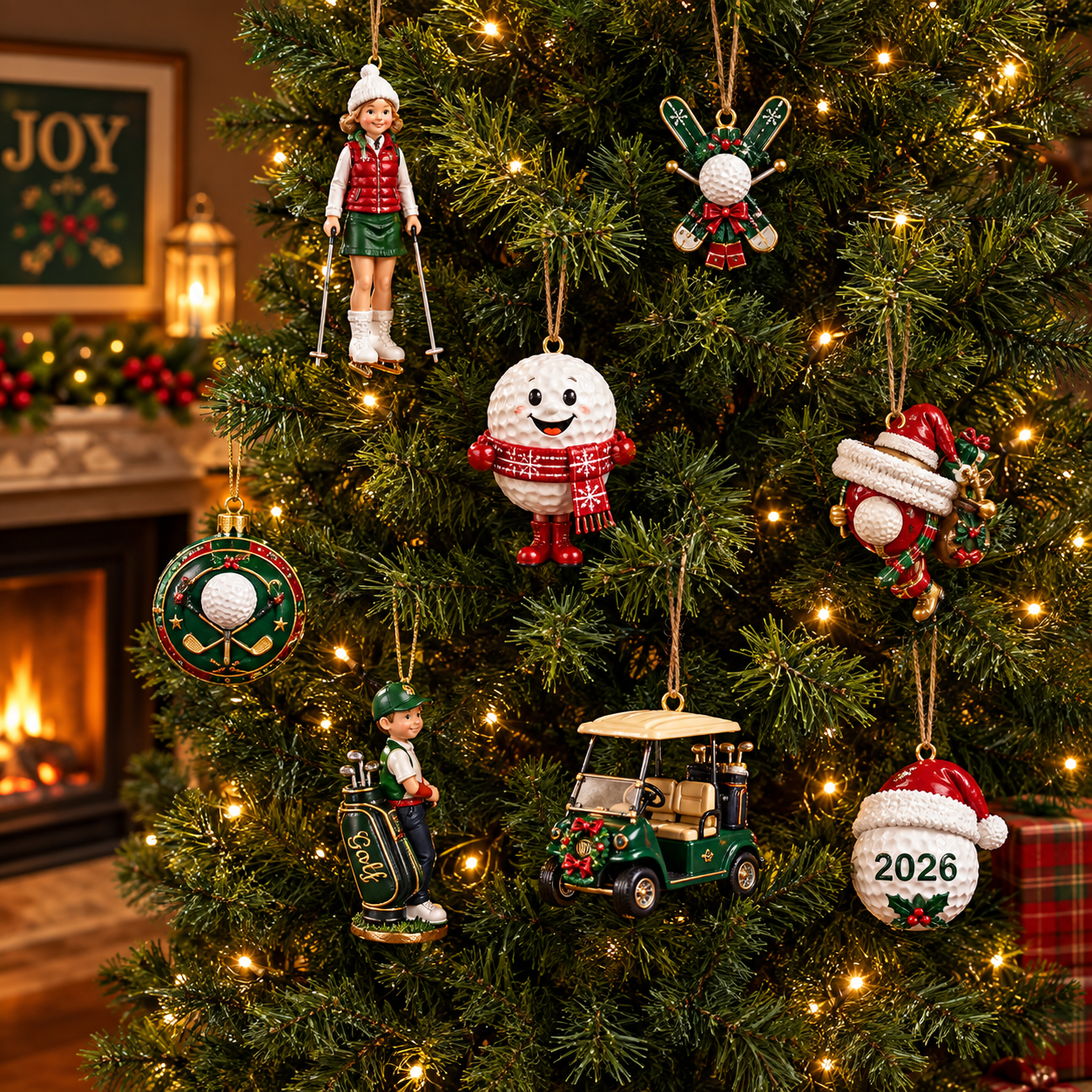 Golf Advent Calendar – 24 Days of Golf-Inspired Ornaments⛳