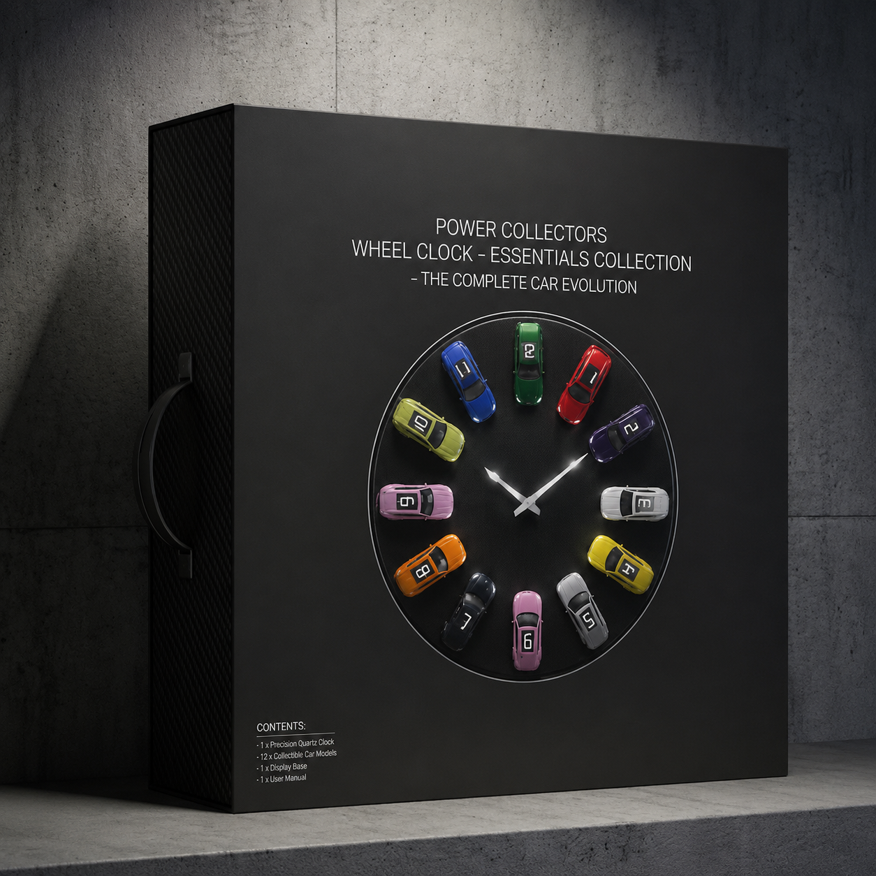 Auto Clock – Race-Inspired Wall Timer | Garage Decor