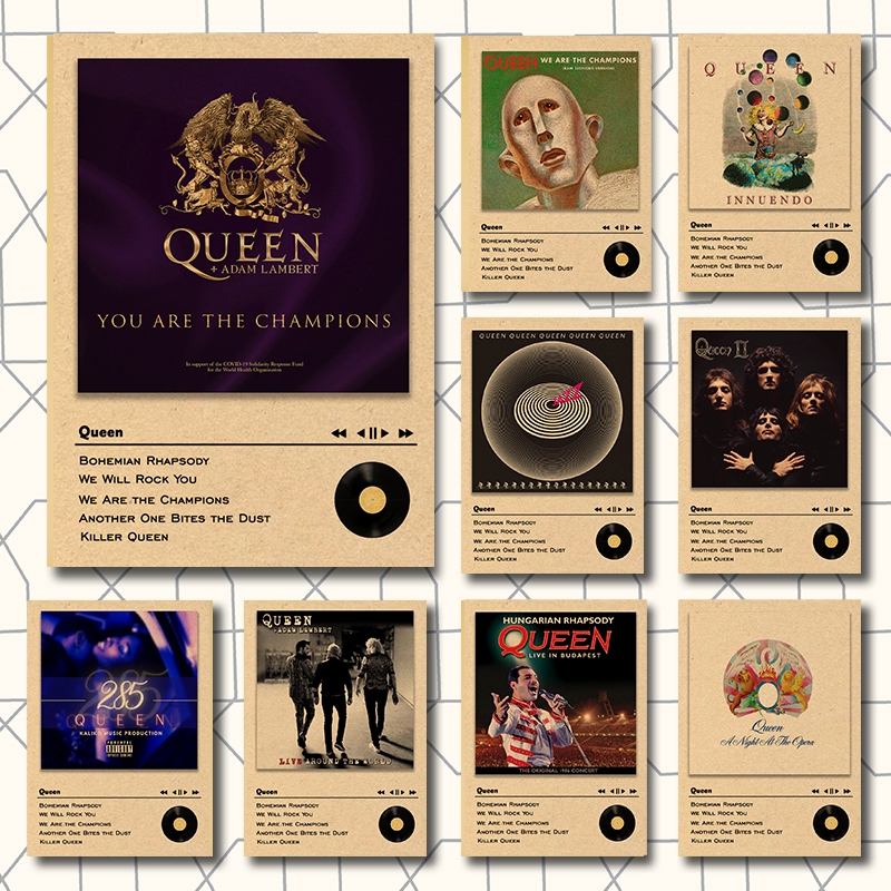 Queen Posters Hot Music Album Star Poster Rock Hip Hop ...