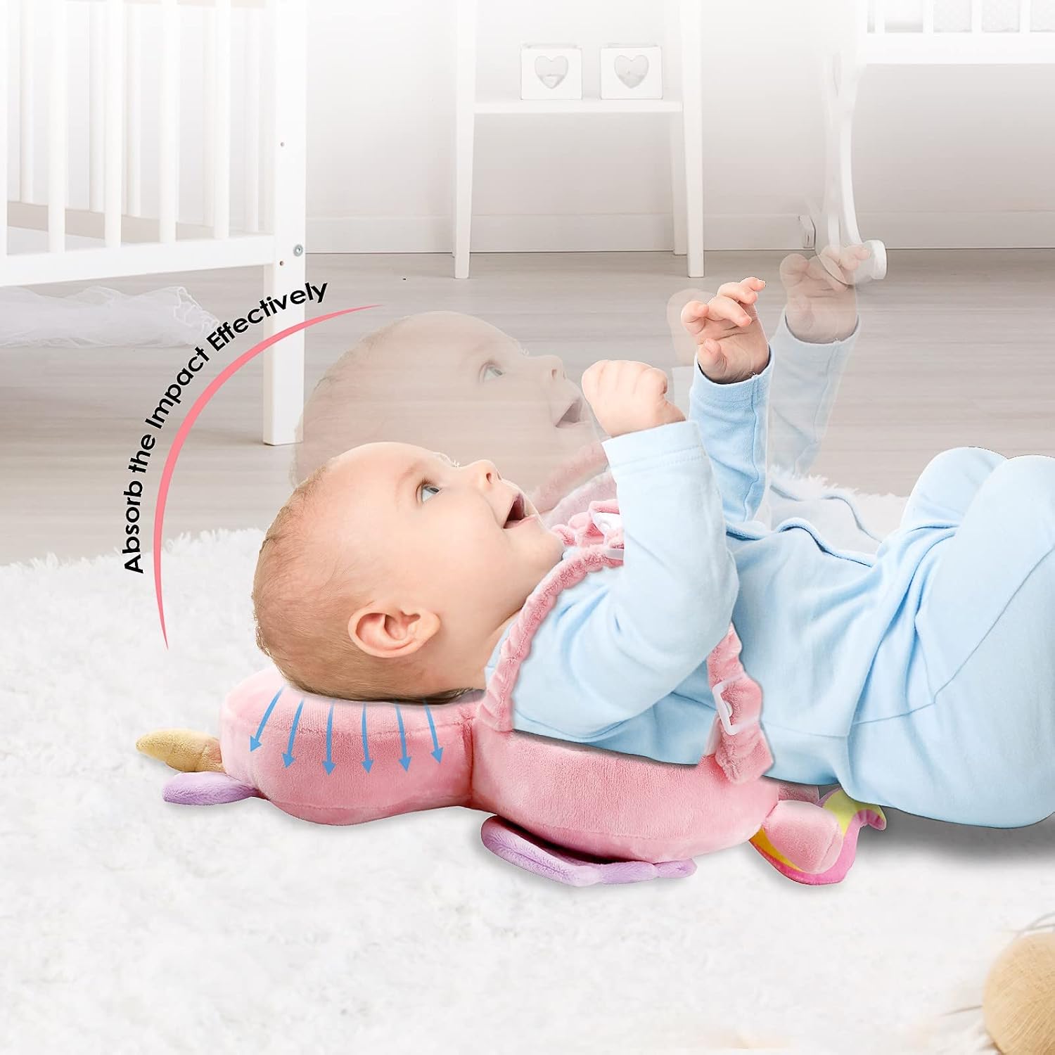 Baby Head Protector Backpack – Safety Cushion for Toddlers