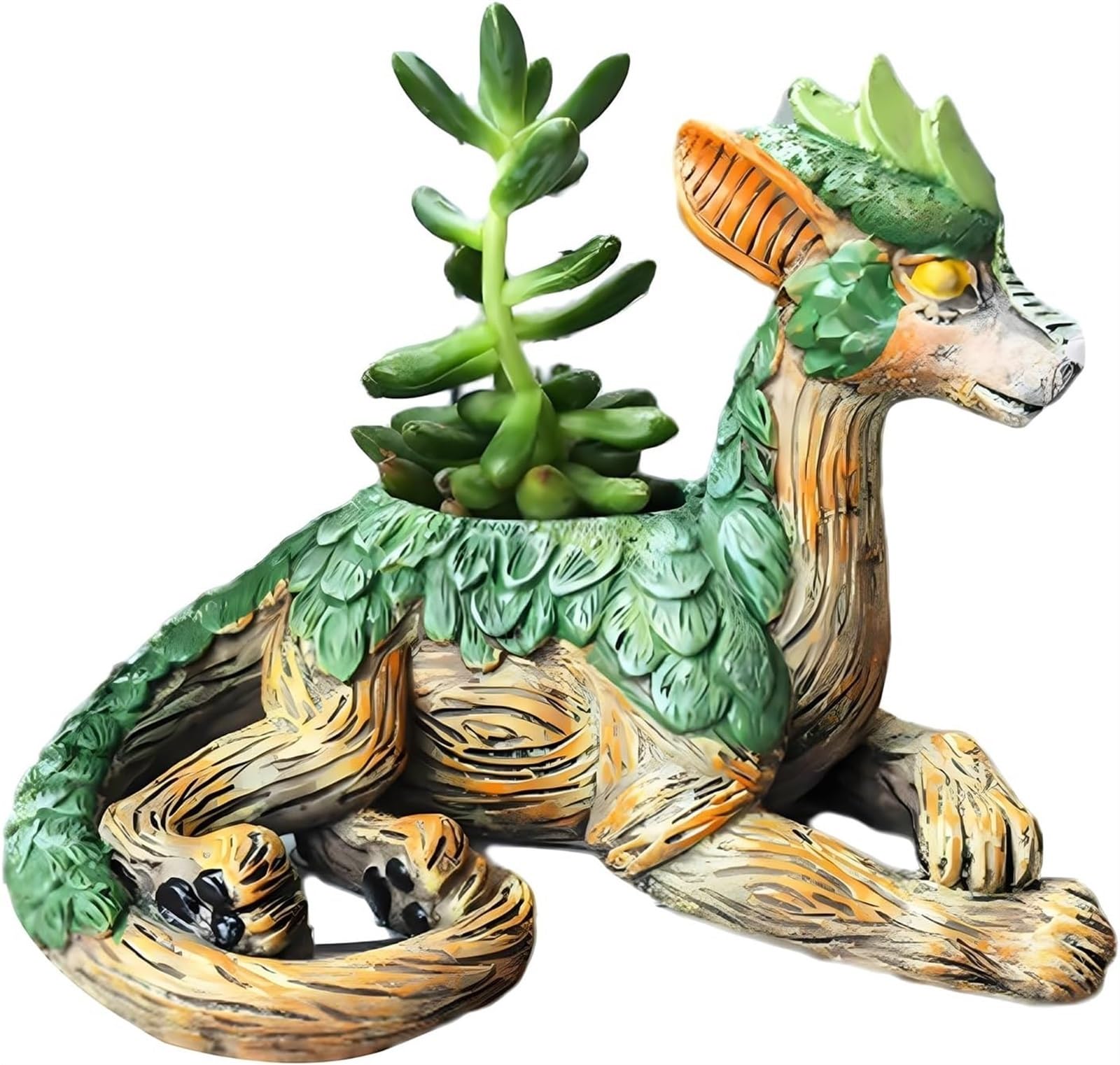 Dragon-Themed Planter | Mythical Guardian for Your Plants