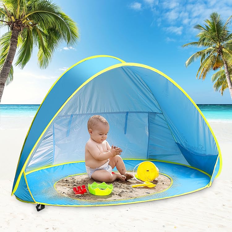 Baby Beach Tent with Mini Swimming Pool – Sunba Youth