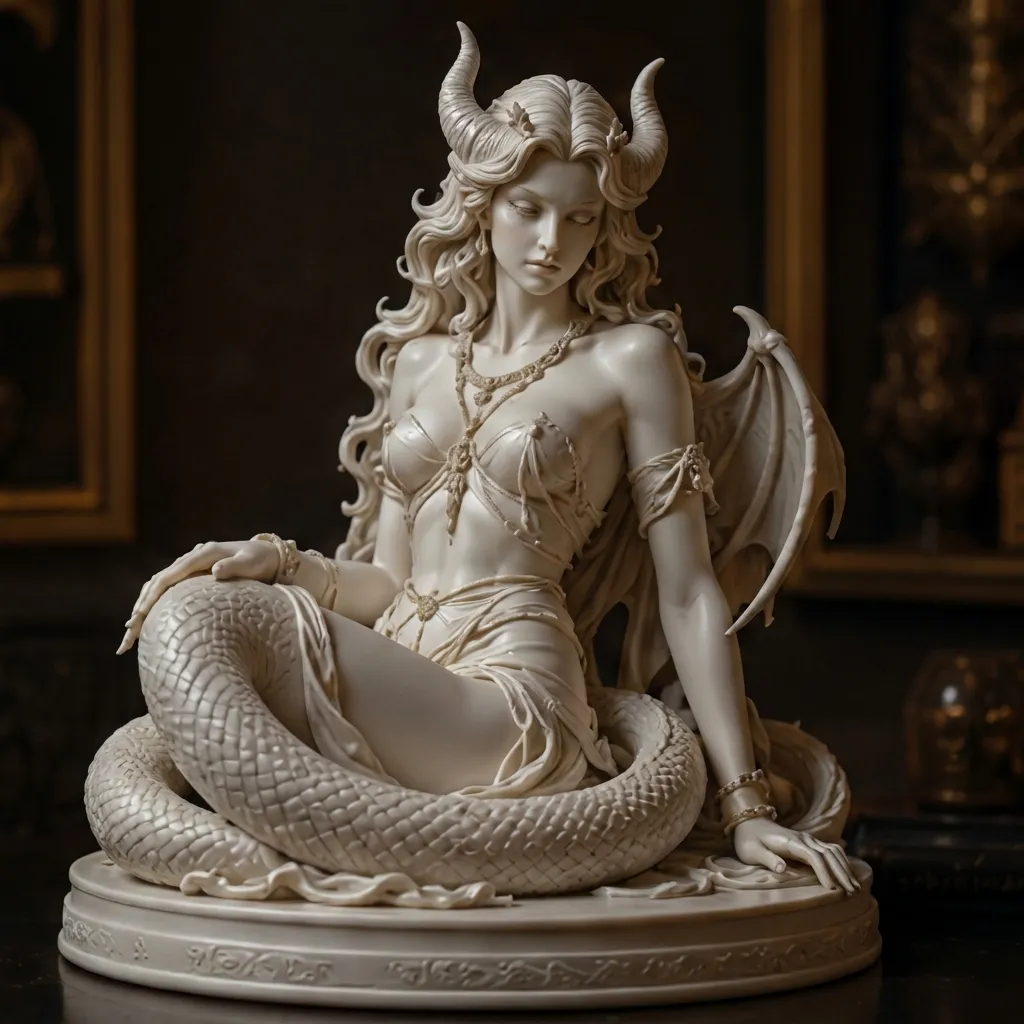 The Goddess of No — A Bold Statue With Attitude