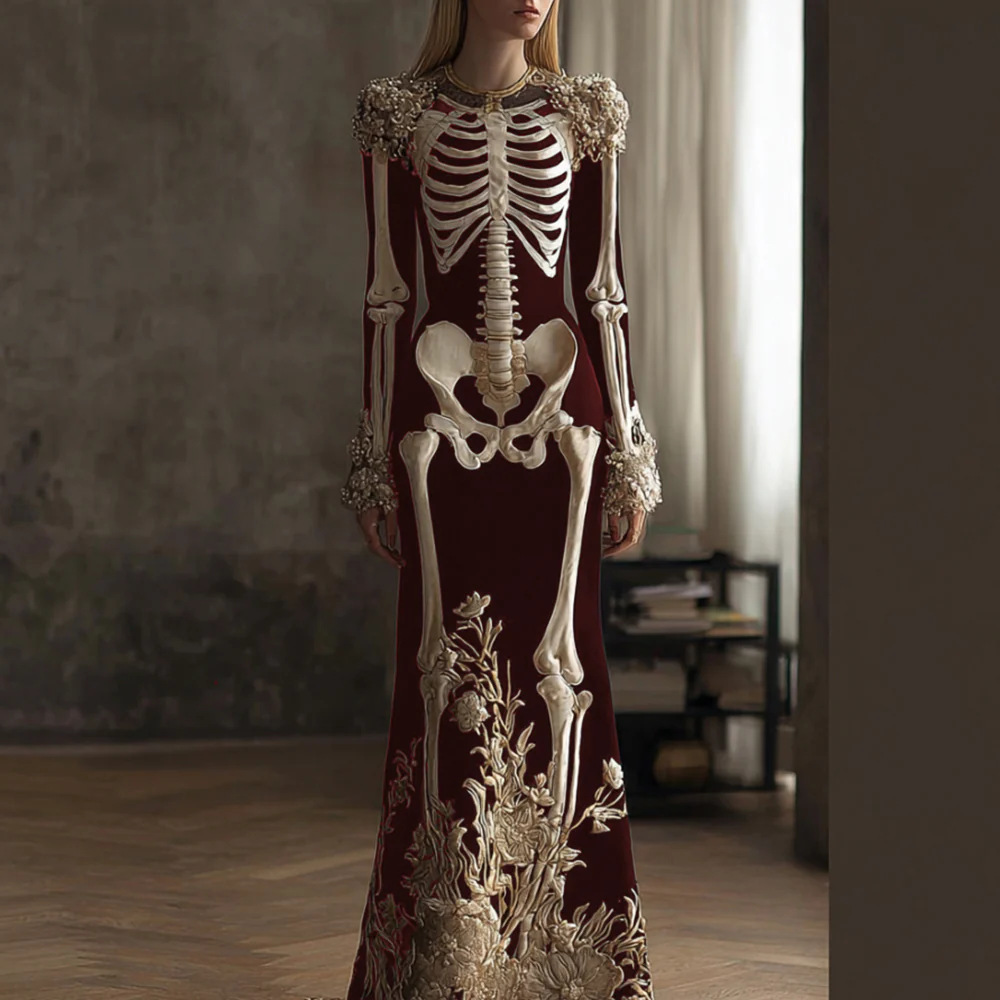 Midnight Rose Gothic Velvet Dress™