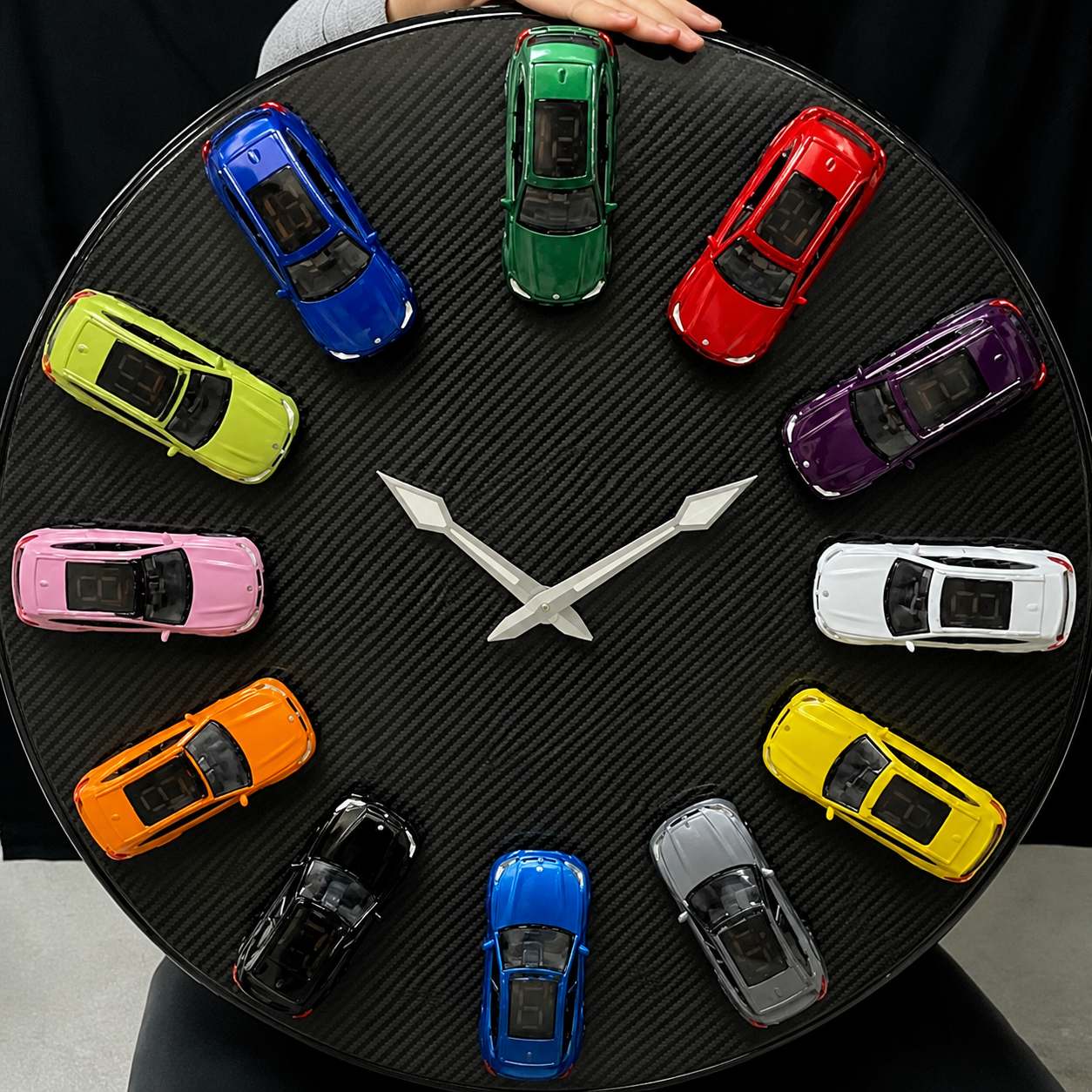 Auto Clock – Race-Inspired Wall Timer | Garage Decor