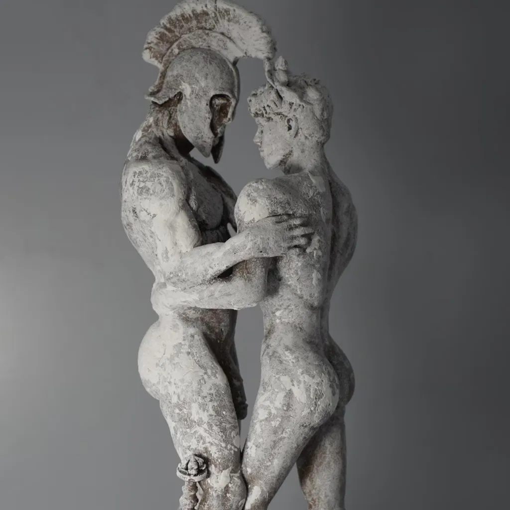 Achilles and Patroclus Statue