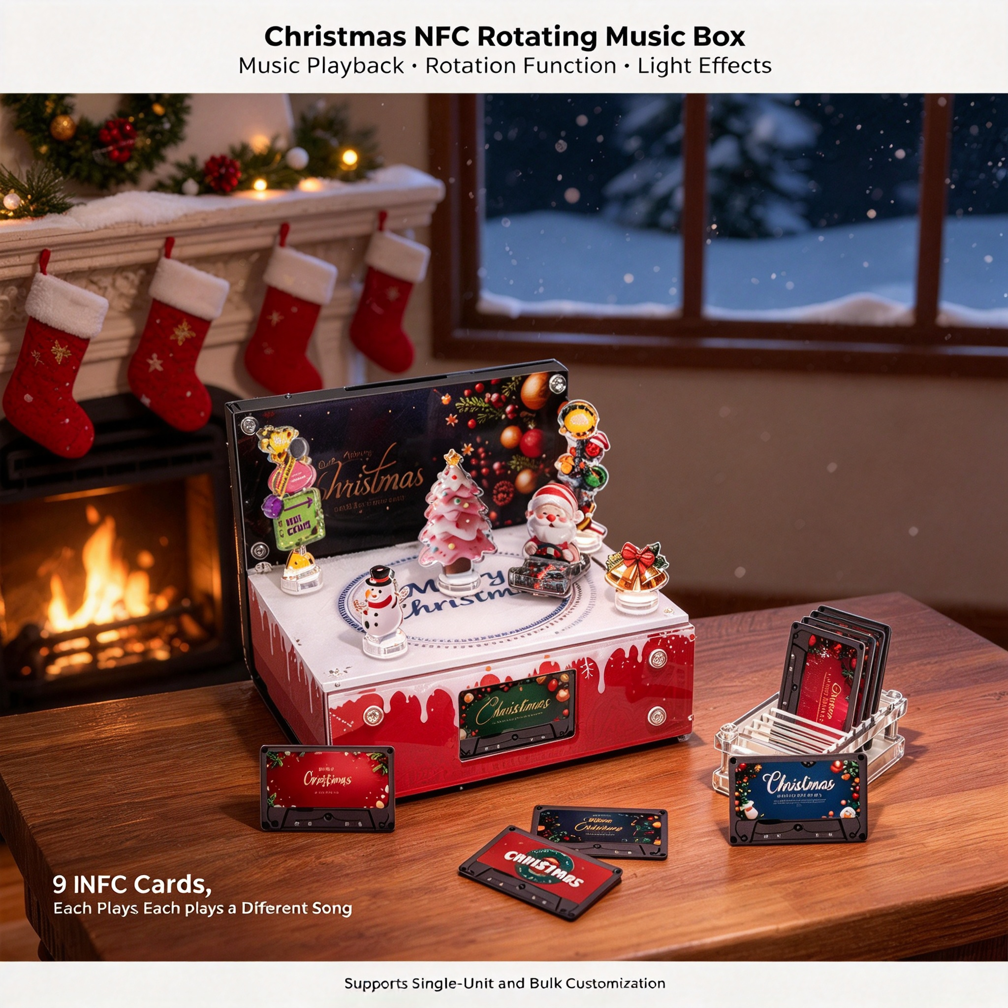 🎵 Enchanted NFC Music Box – 3 Magical Designs ✨