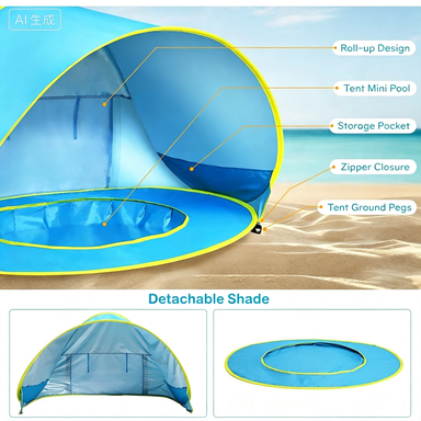 Kids Play Tent – Instant Hideaway