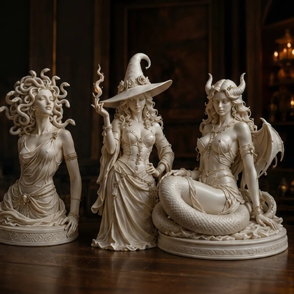 The Goddess of No — A Bold Statue With Attitude