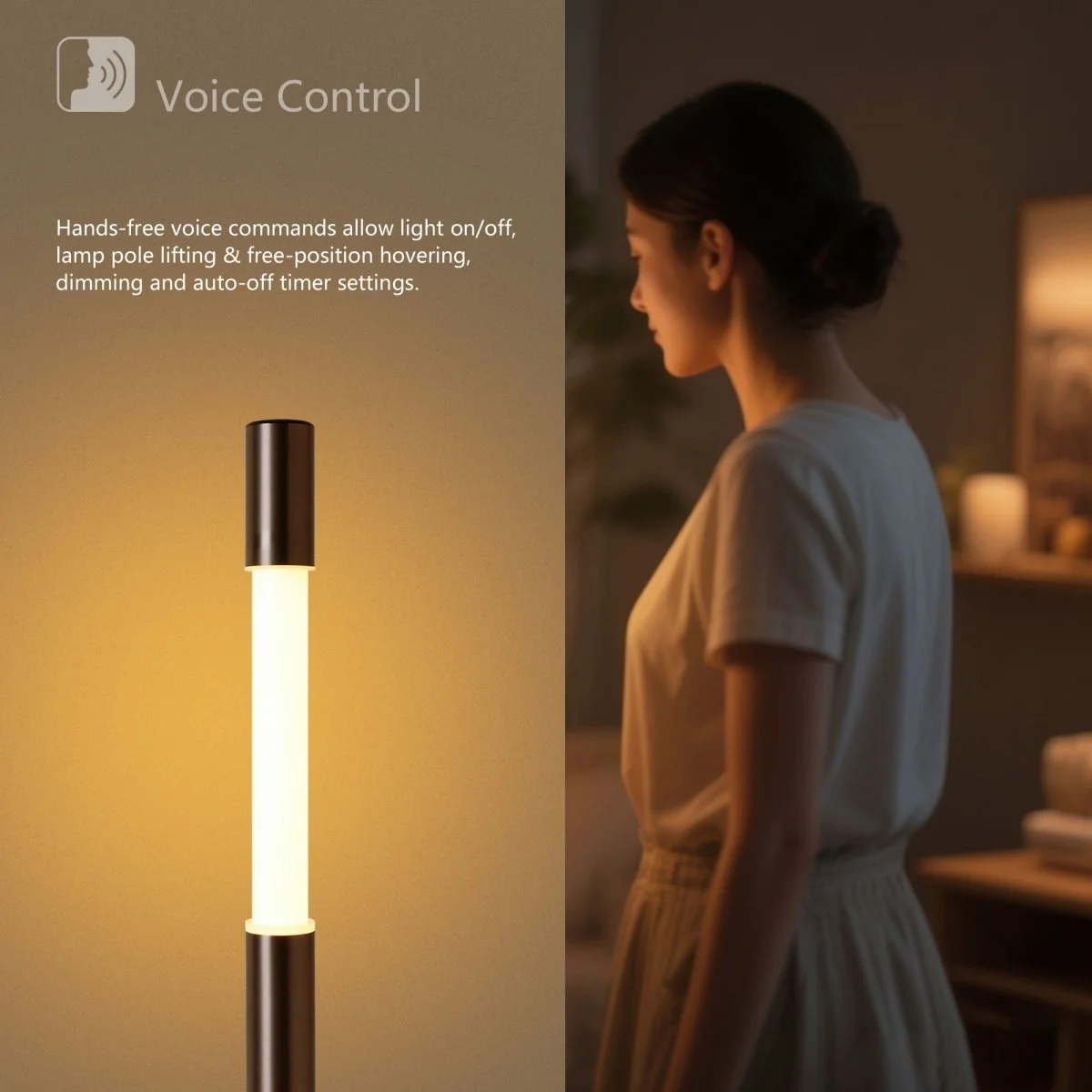 Remote control and premium lighting detail