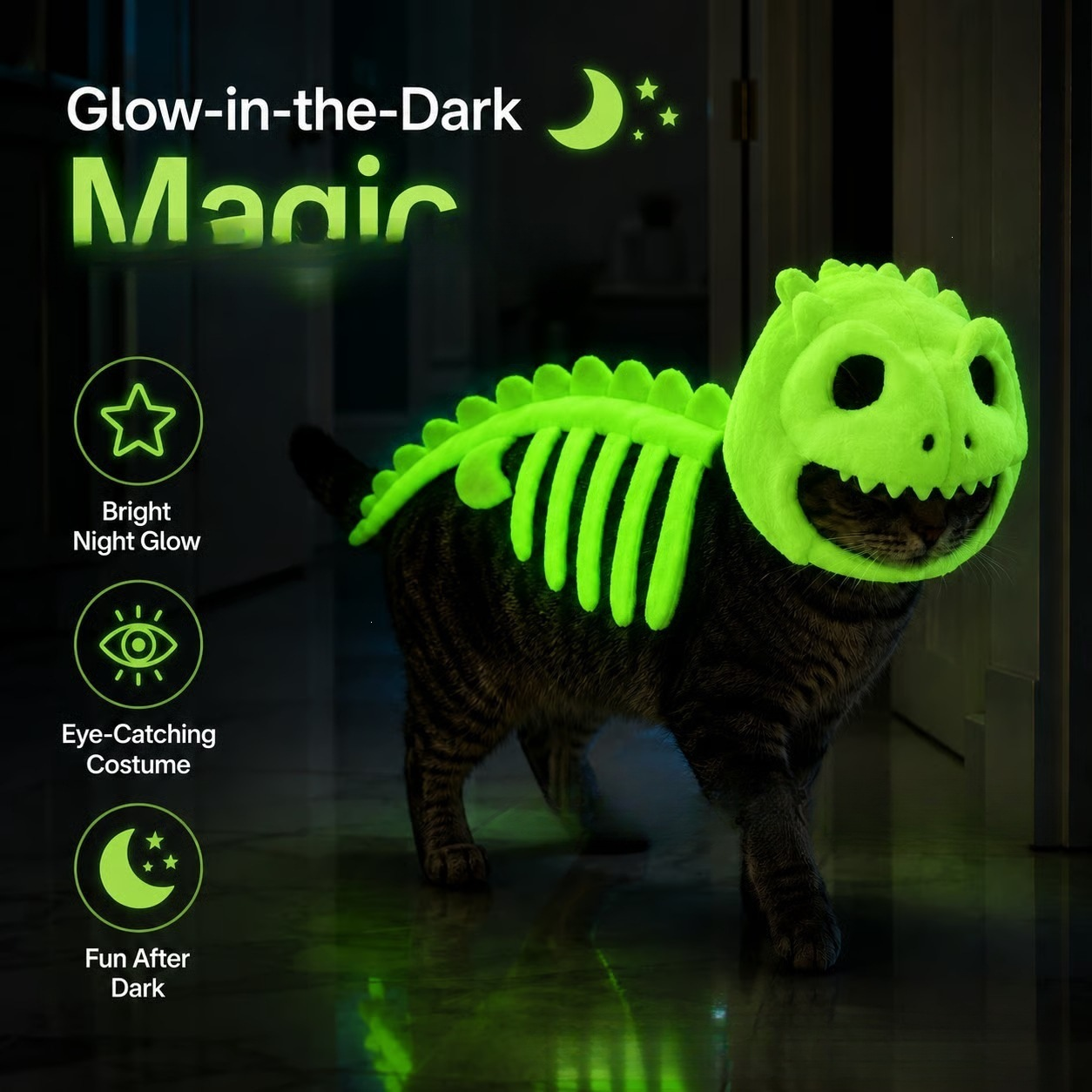 🦖 DinoPurr™ Interactive Dinosaur Cat Toy
