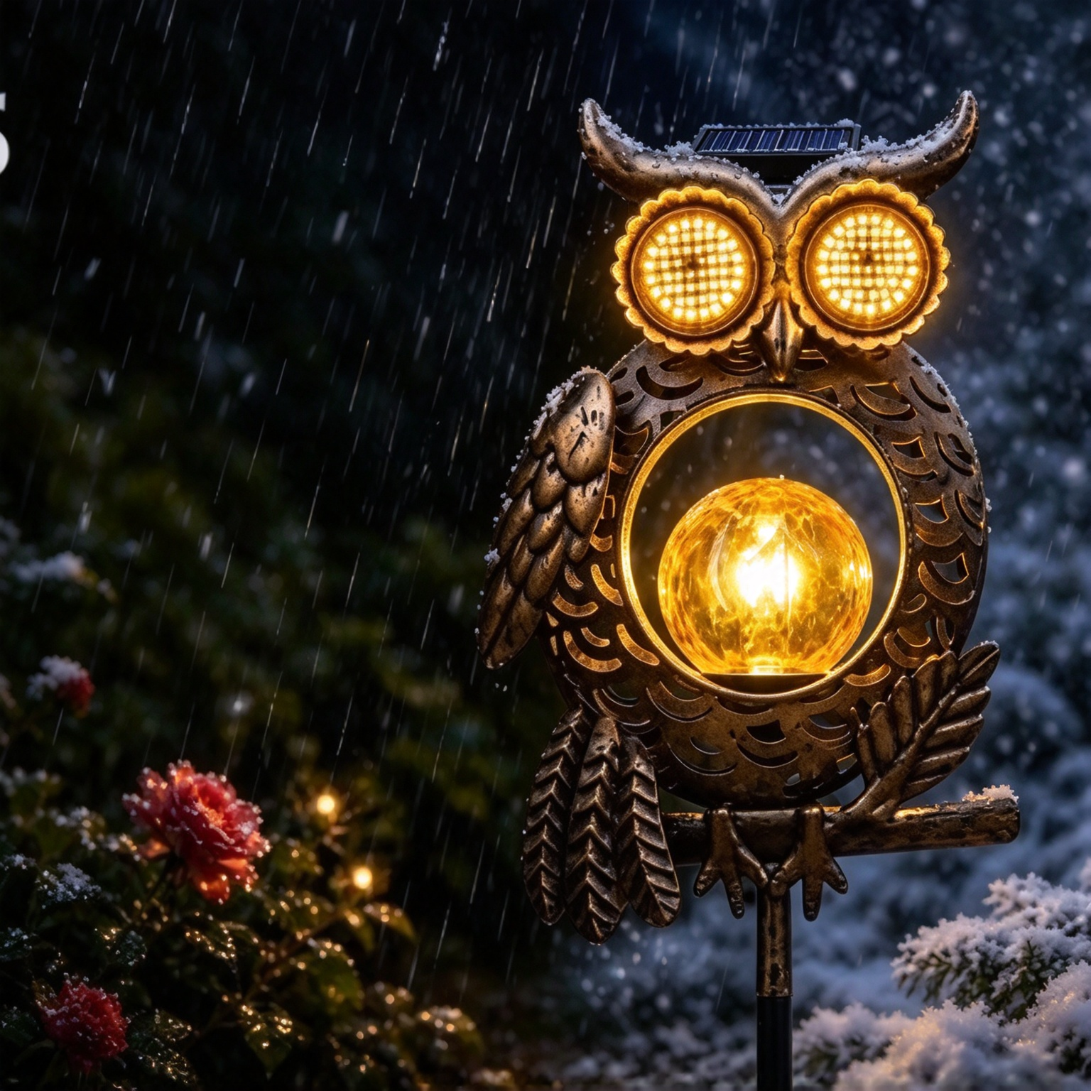 ✨ Mystic Glow – Solar-Powered Skull & Owl Garden Lights ✨