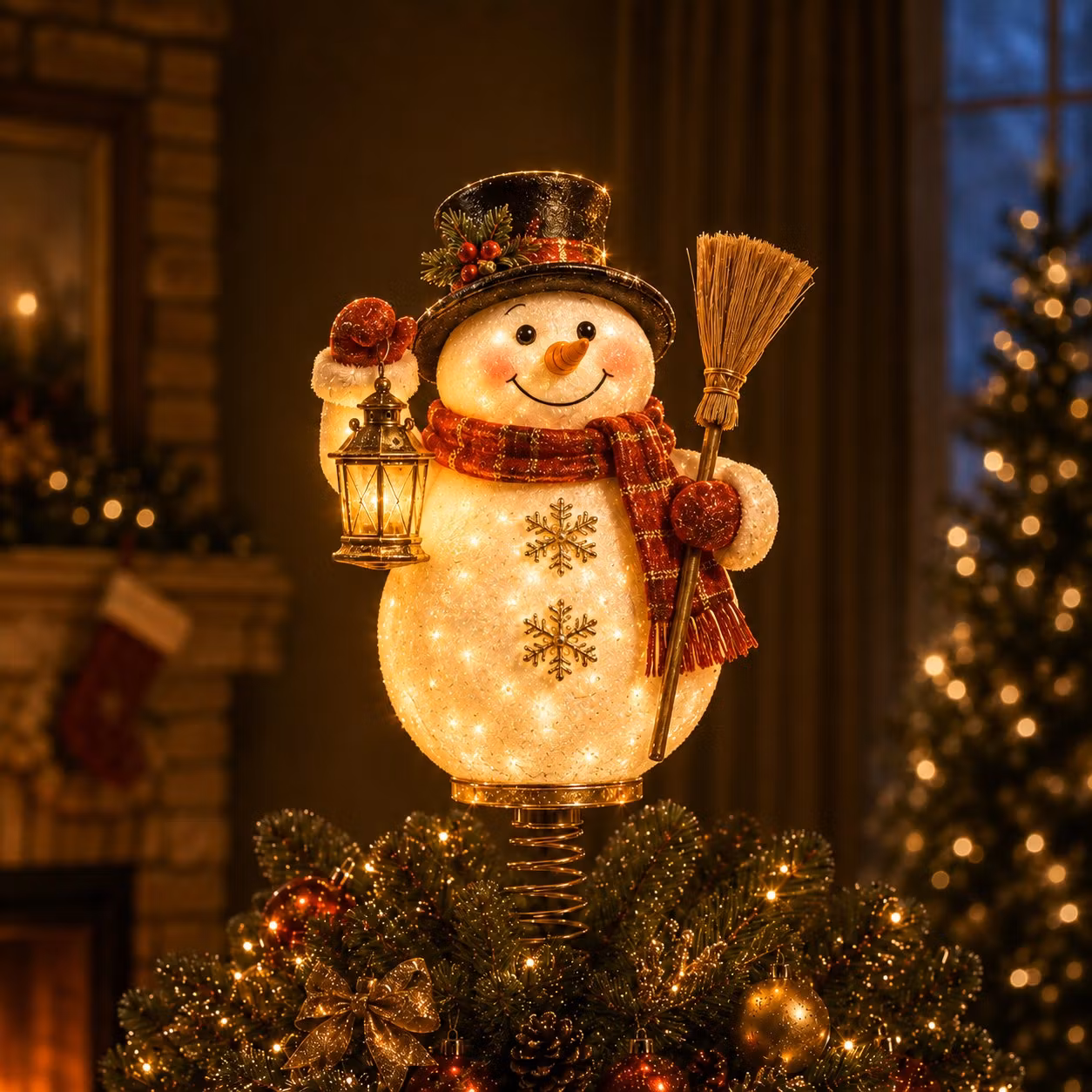 Holiday Tree Topper Light – 7 Festive LED Designs🎄