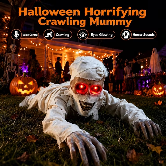 Rising Dead™ Animated Halloween Groundbreaker Zombie