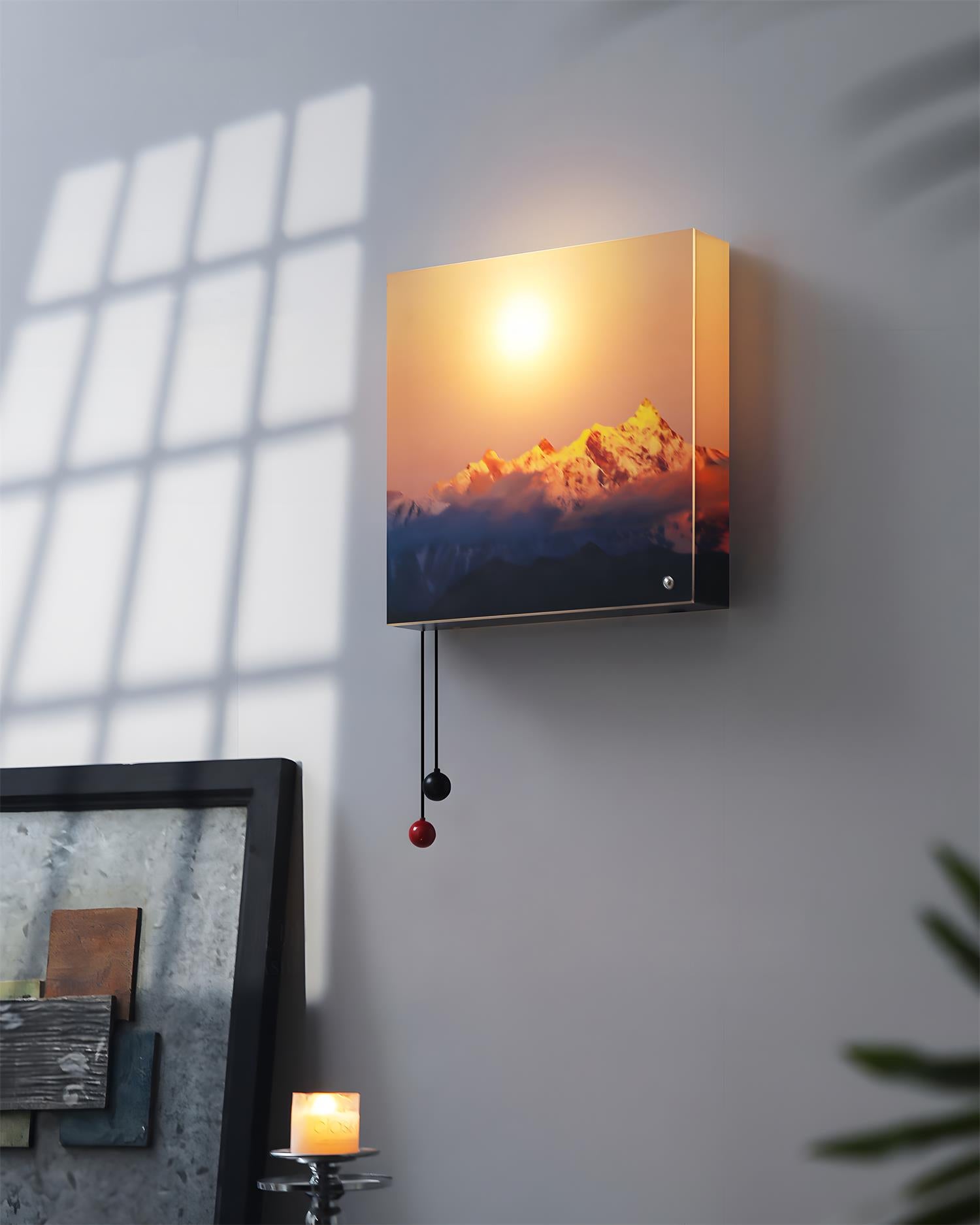 Sunset Glow Wall Lamp – Cinematic Mood Lighting
