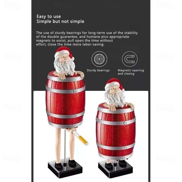 Santa's Secret Stash – Novelty Cigarette Case & Storage Box