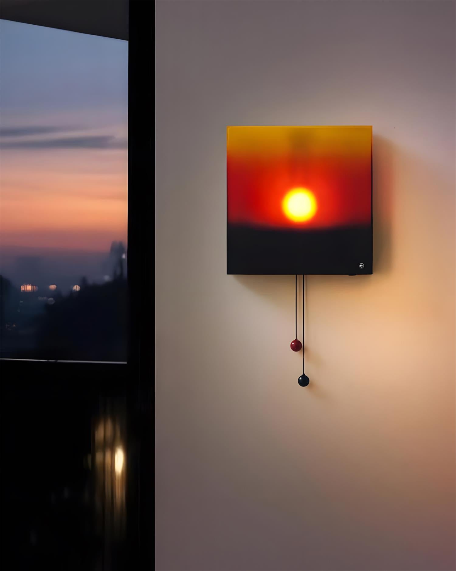  Sunset Glow Wall Lamp – Cinematic Mood Lighting