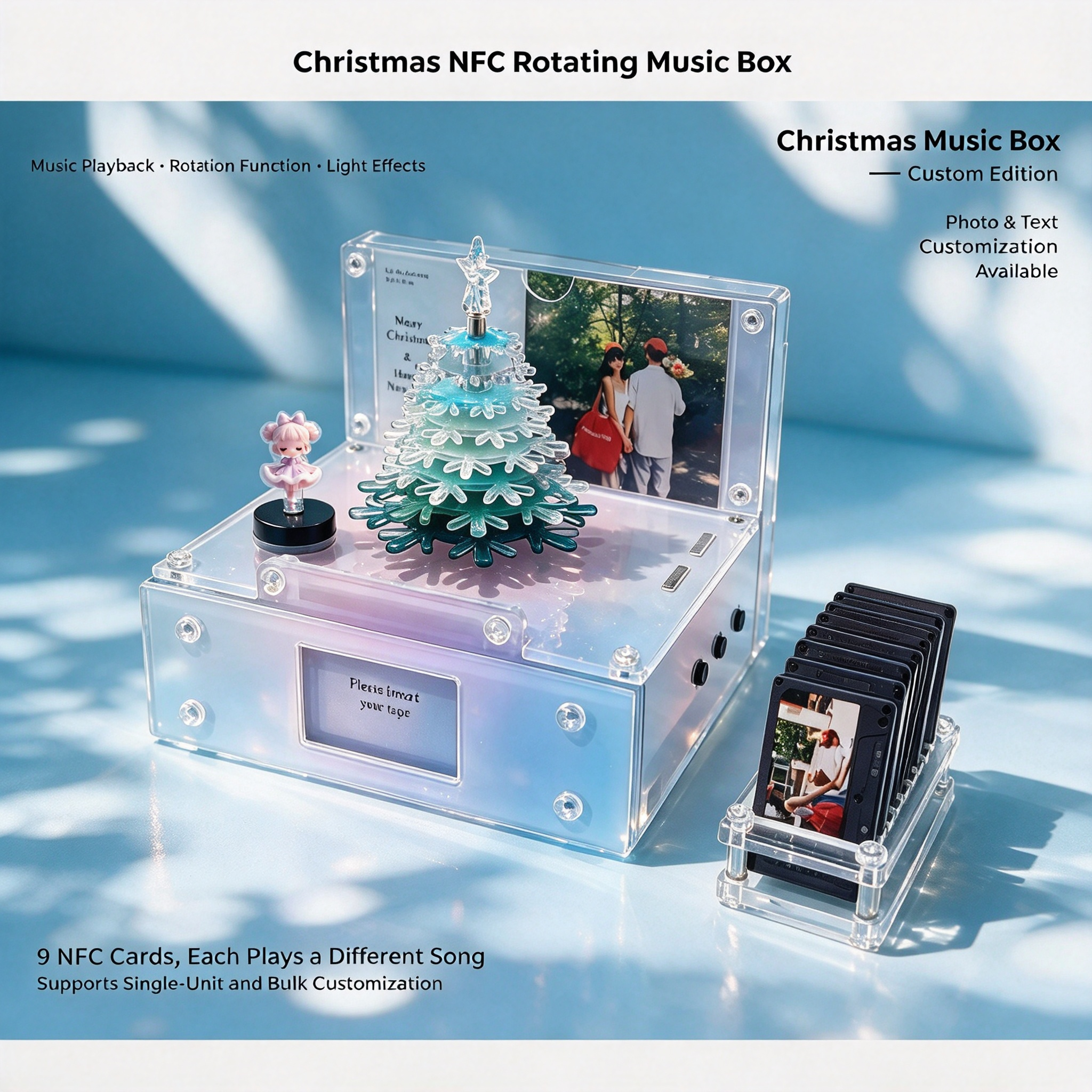 🎵 Enchanted NFC Music Box – 3 Magical Designs ✨