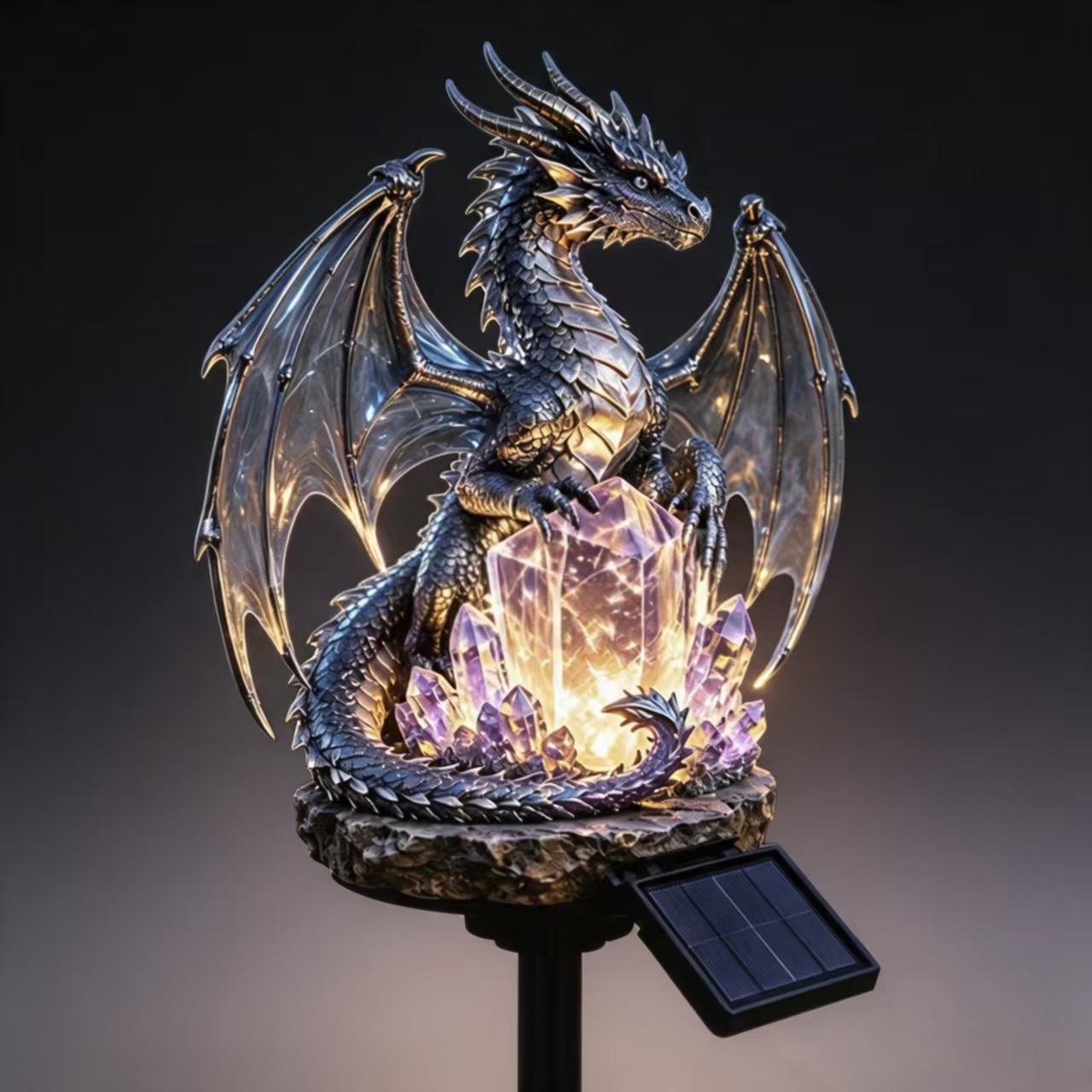Solar Dragon Garden Light Collection
