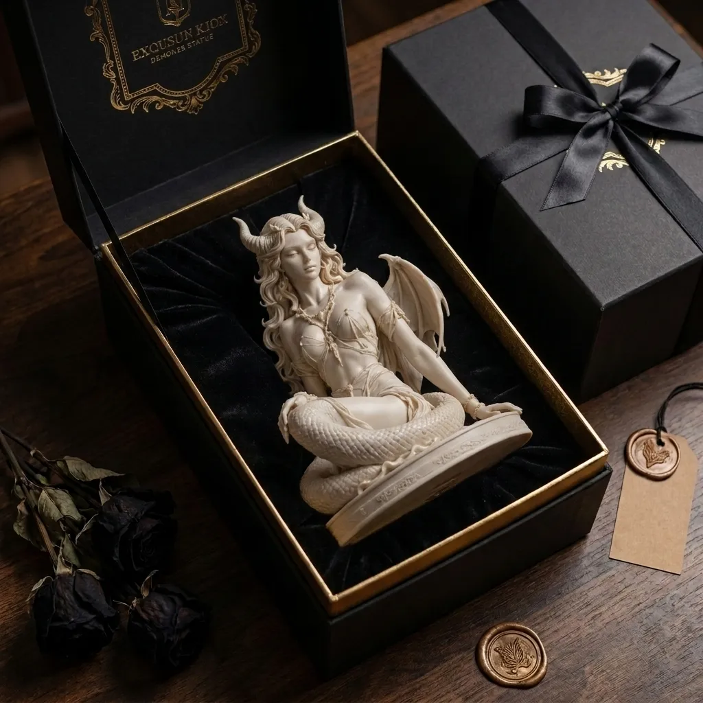The Goddess of No — A Bold Statue With Attitude