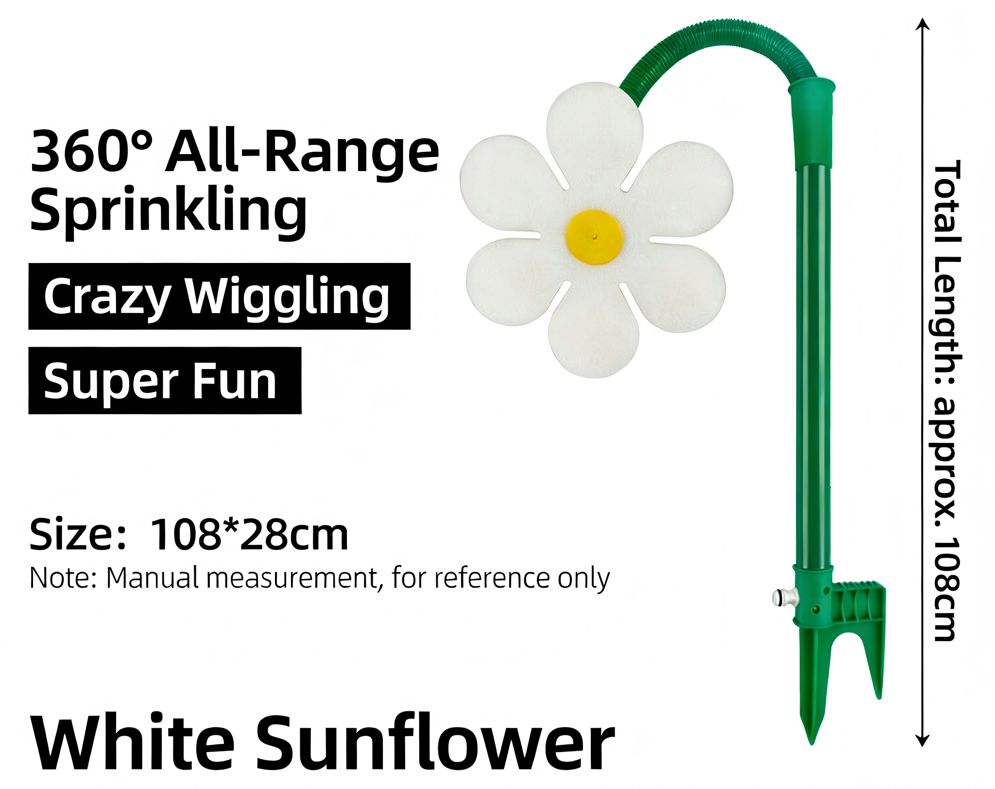 🌼 Dancing Daisy Garden Sprinkler