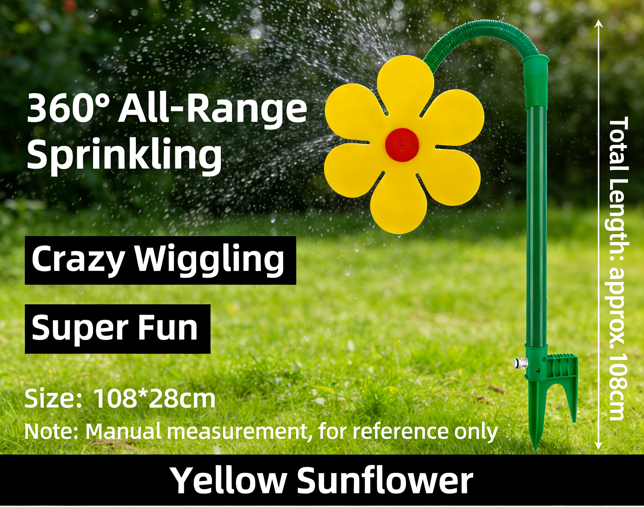🌼 Dancing Daisy Garden Sprinkler