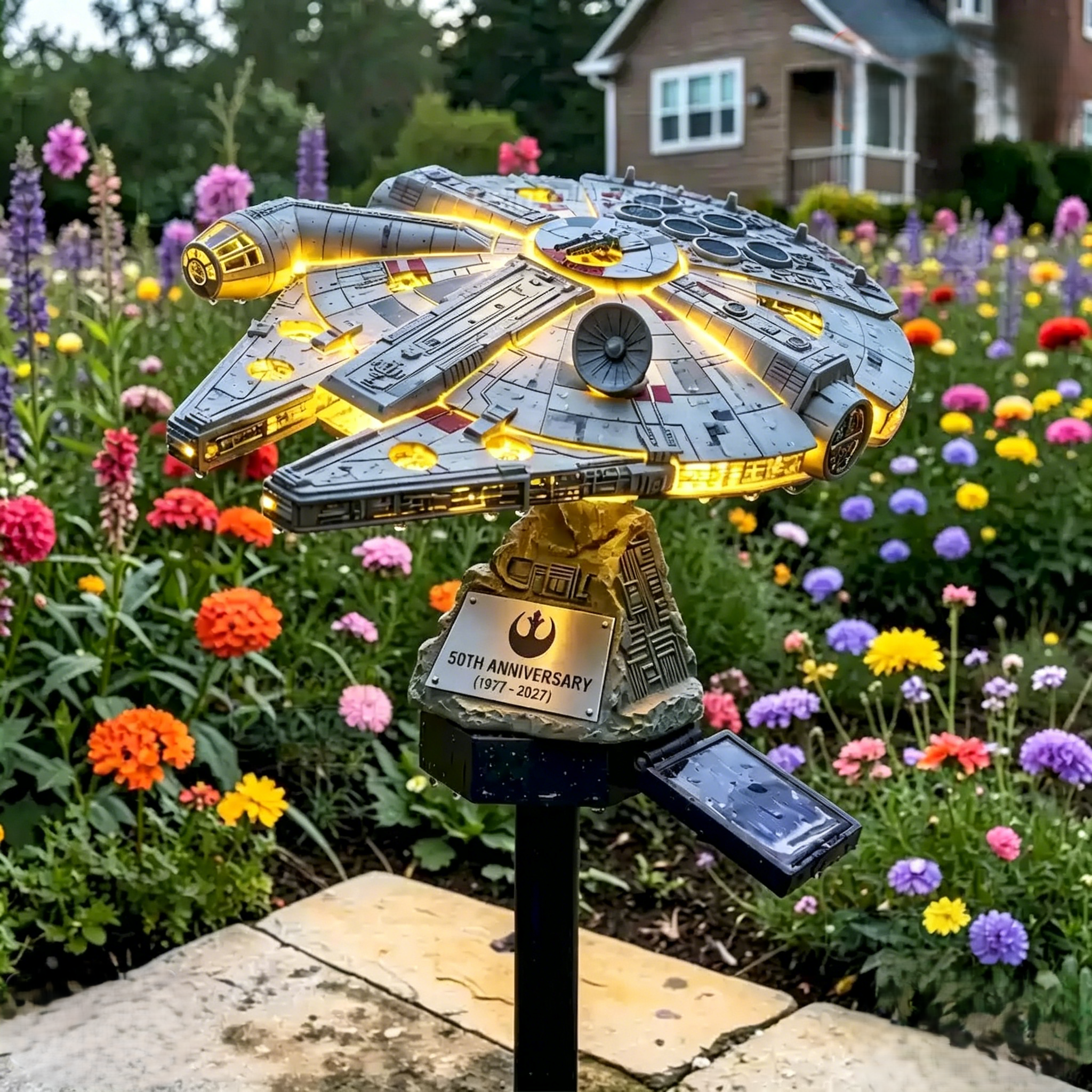 ⭐Star Wars 50th Anniversary Solar Garden Light