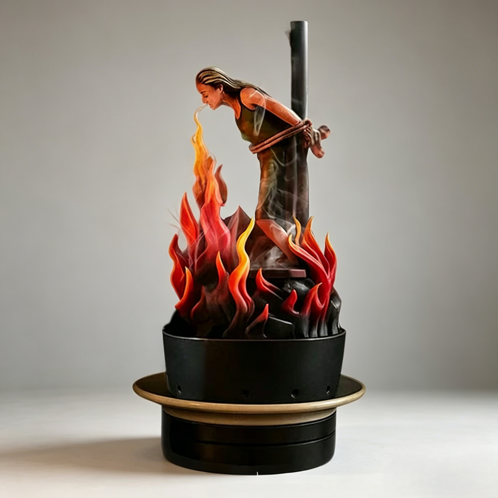 🔥Medieval Witch Burning Backflow Incense Burner