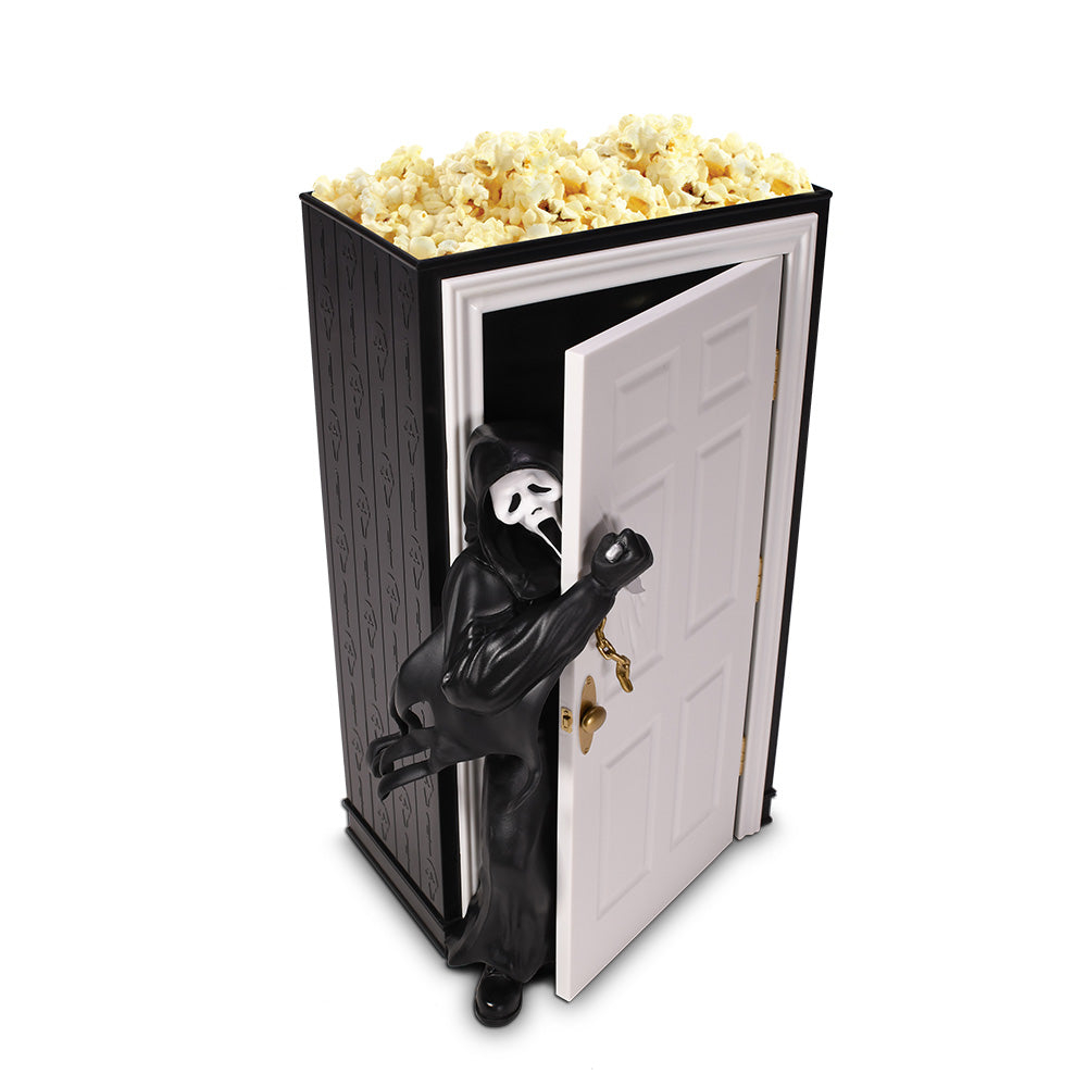 🍿 Ghostface Scream Movie Popcorn Bucket | Horror-Themed Snack Container