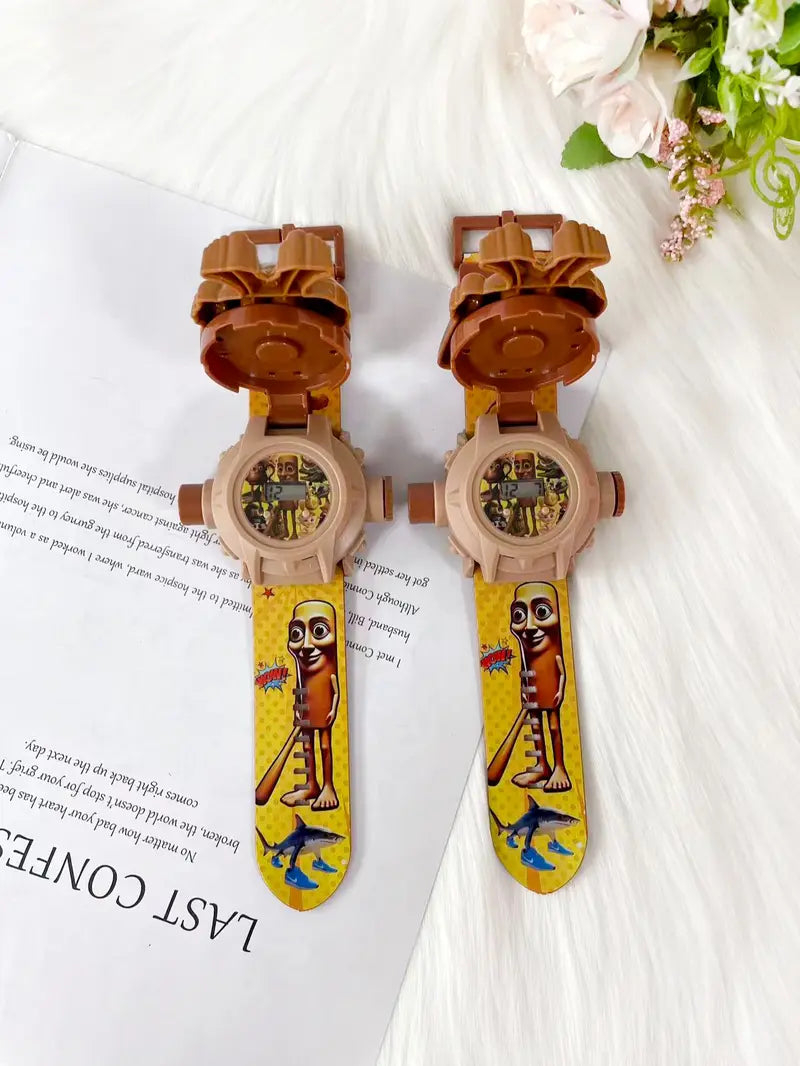 🕰️ Kids Cartoon Character Pop-Up Watch | Fun Interactive Digital Toy Watch