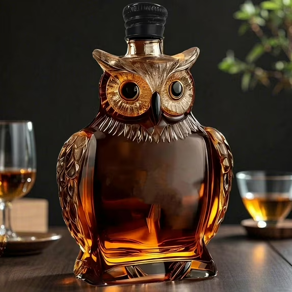 🦉Owl-Shaped Whisky Decanter