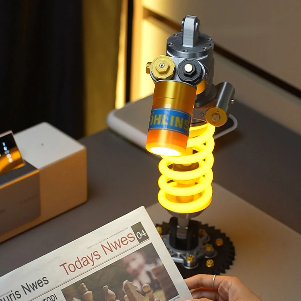 💡Öhlins Racing Shock Absorber Desk Lamp