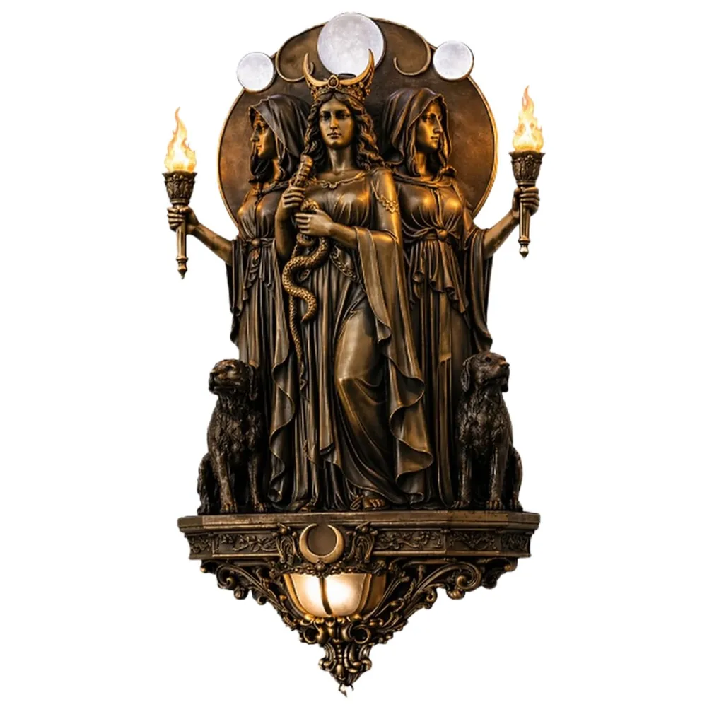 🕯️ Mythic & Gothic Wall Sconce Collection