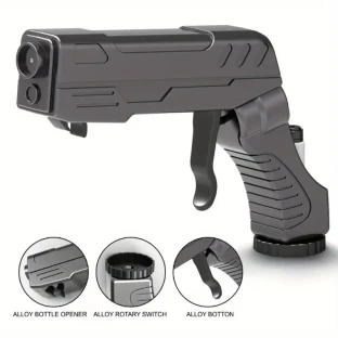 Champagne & Beer Spray Gun - Perfect for Bar Parties, Wine Stopper Dispenser, Game Accessory