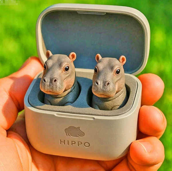 🐸Cute Animal Shaped Bluetooth Earbuds💚🎵