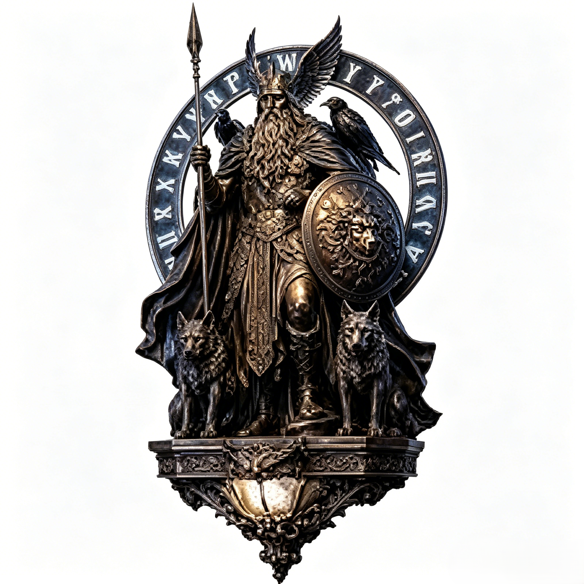 🕯️ Mythic & Gothic Wall Sconce Collection