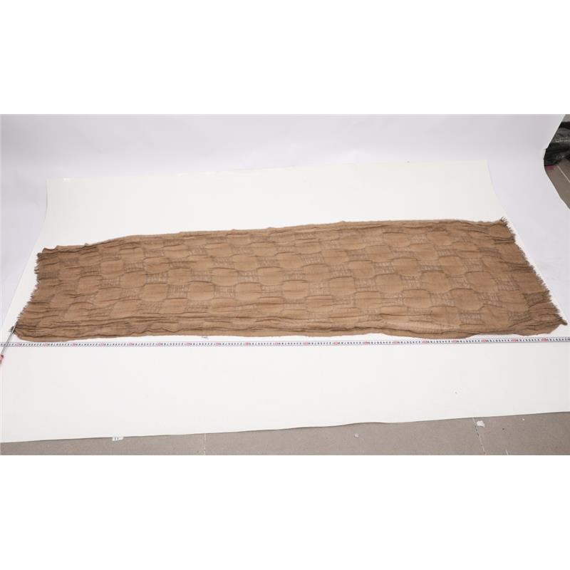 Distressed Post-Apocalyptic Desert Scarf Shawl - Faux Tattered Cloak Wrap & Head Cover for Wasteland Cosplay, Medieval LARP, and Ruins-Themed Events.