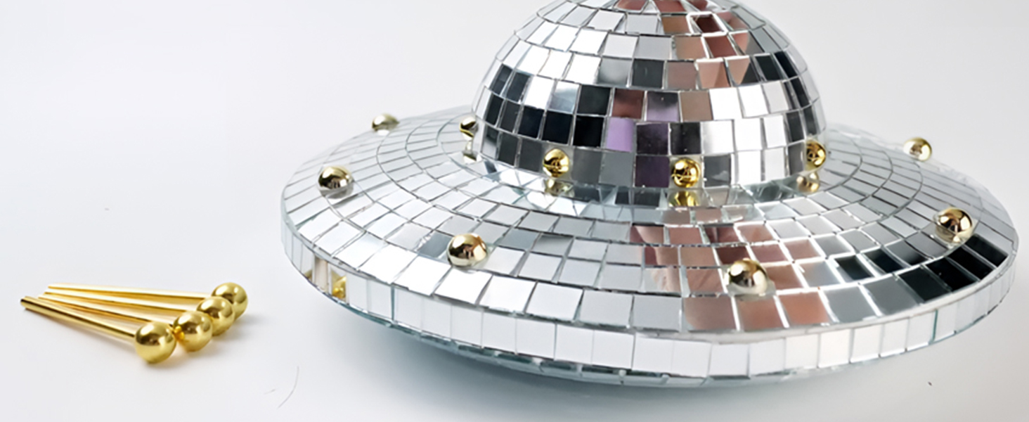 Retro UFO Decorations