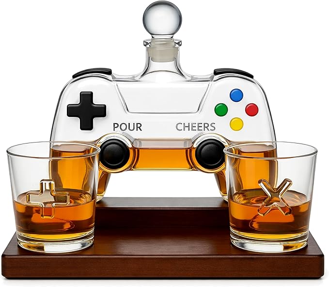 🎮Game Controller Whiskey Decanter