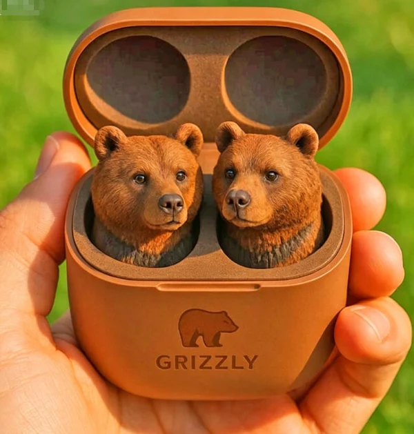 🐸Cute Animal Shaped Bluetooth Earbuds💚🎵