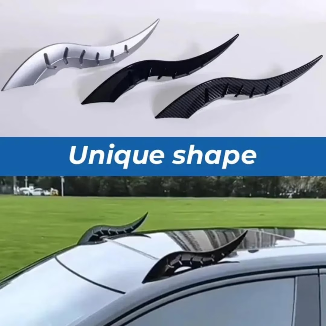 🐉 Car Roof Dragon Horn Modification Decor | 3D Styling Car Exterior Accessories