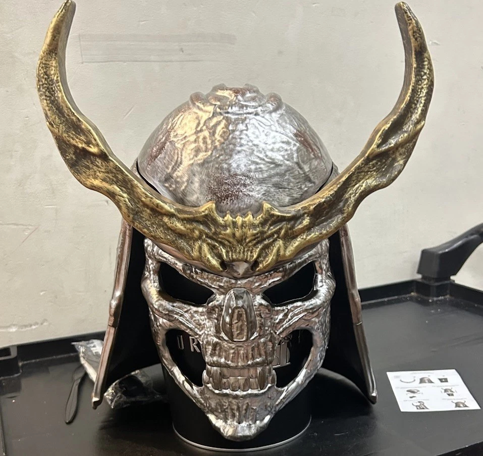 🗡️ Mortal Kombat-Inspired Skeleton Samurai Popcorn Bucket | Collectible Snack Holder