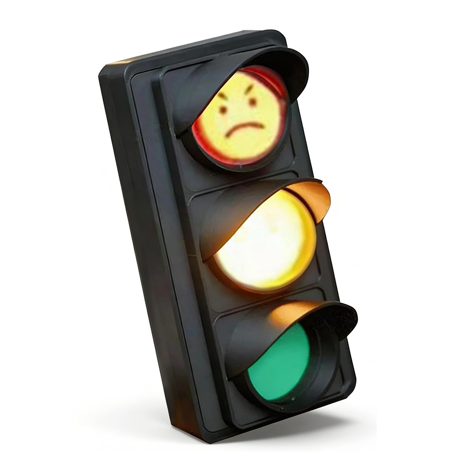 🚦 Social Signal Traffic Light Desk Lamp | Creative Mood Indicator
