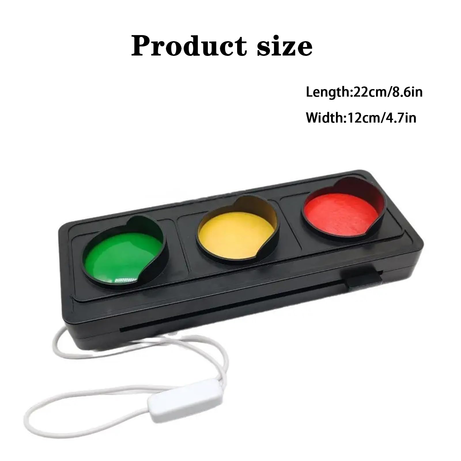 🚦 Social Signal Traffic Light Desk Lamp | Creative Mood Indicator