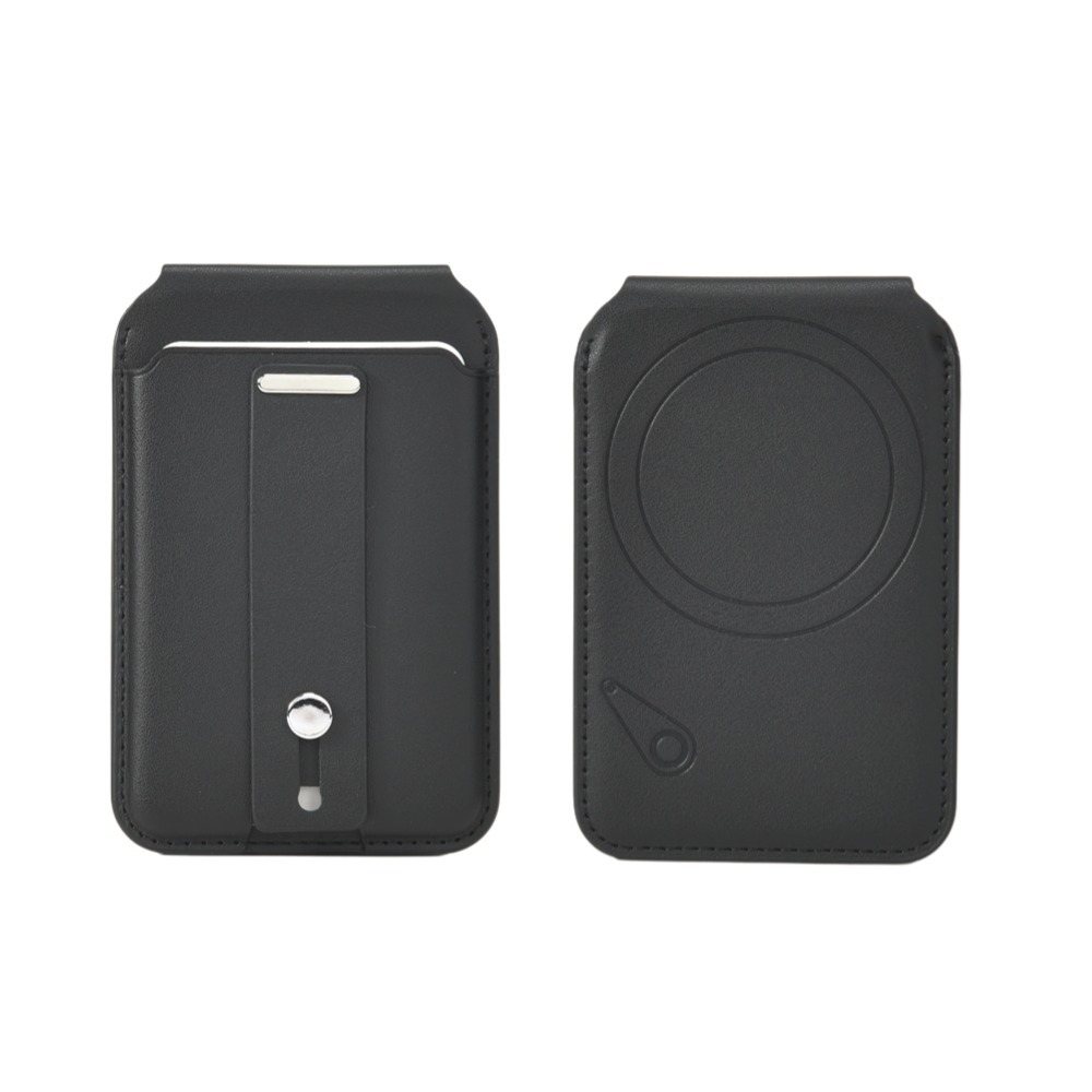 👛 Magnetic Leather Phone Card Holder | 3-in-1 Wallet & Stand